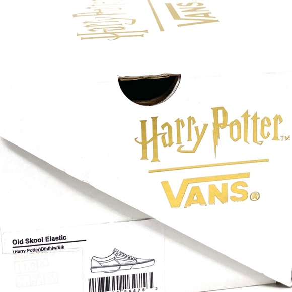 💖MEGA SALE💖VANS Old Skool x Harry Potter Deathly Hallows VN0A3QPGV0F - Picture 10 of 10